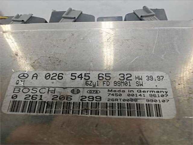 Foto 2ª: Centralita Motor ECU Mercedes Clase E 180 2.4 240 (210.061) [2.4 LTR. - 125 KW V6 18V CAT]