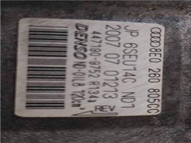 Foto 3ª: Compresor Aire Acondicionado Audi A4 2.0 TDI 16V 103KW) BERLINA 140CV [BLB] (2005)
