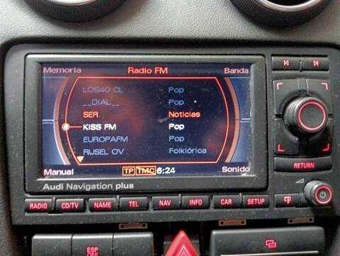 Sistema GPS Audi A3 1.2 TFSI AMBIENTE 105CV