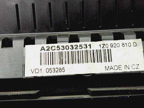 Foto 4ª: Cuadro de Instrumentos Skoda Octavia ACTIVE BERLINA 105CV 77KW [BJB] (2005)