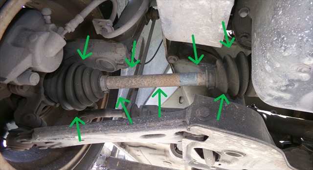 Transmision Delantera Derecha Ford Fiesta 1.4 TDCI 2002-2008