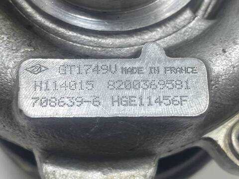 Foto 2ª: Turbocompresor Renault Laguna F9Q C6 GRANDTOUR (2004)