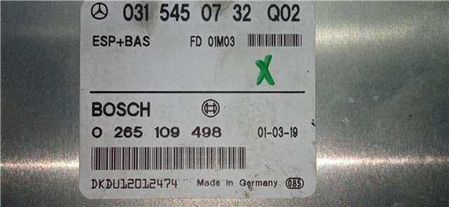 Foto 1ª: Centralita Abs Mercedes Clase E 180 2.6 240 (210.062) [2.6 LTR. - 125 KW CAT] [M 112.914]