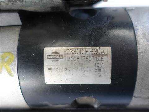 Foto 3ª: Motor de Arranque Nissan Cabstar 2.5 130 CV [D-YD25 EURO4] (2008)