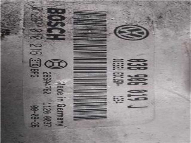 Foto 2ª: Centralita Motor ECU Volkswagen Sharan 1.9 ADVANCE [1 9 LTR. - 110 KW TDI] 150CV