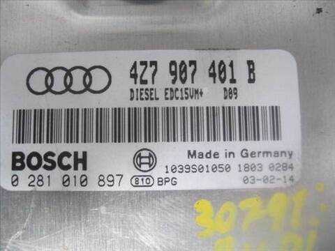 Foto 2ª: Centralita Motor ECU Audi Allroad 2.5 TDI 132KW) 180CV [AKE] (2003)
