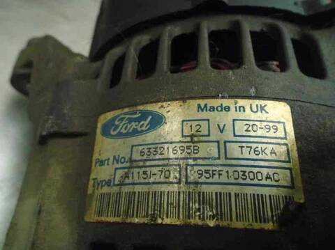 Foto 4ª: Alternador Ford Escort BERLINA 73CV 54KW [RFS] (1999)