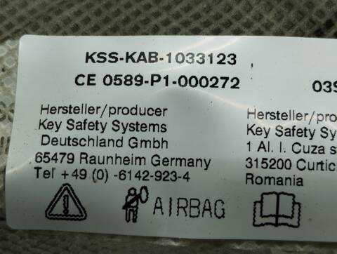 Foto 3ª: Airbag Lateral Delantero Derecho Seat Leon I-TECH 105CV 77KW [CLH] (2013)