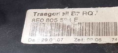 Foto 2ª: Panel Frontal Audi A4 2.0 TDI AVANT 140CV 103KW [BRE] (2007)