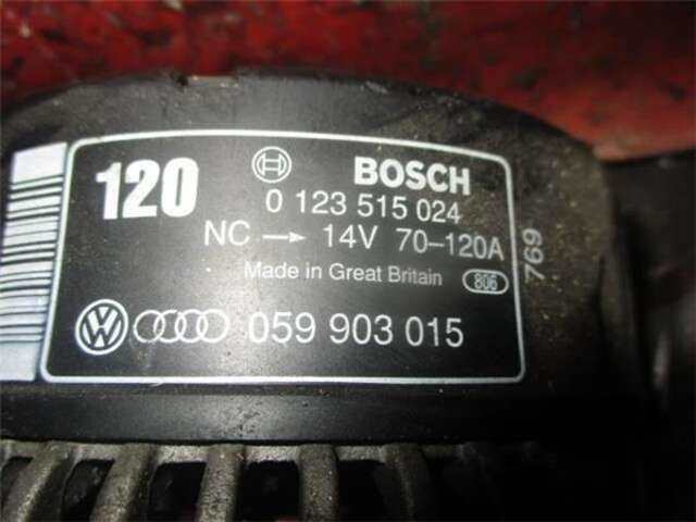 Alternador Audi A6 2.5 TDI [2.5 LTR. - 110 KW V6 24V TDI]