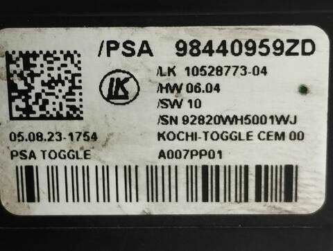 Foto 2ª: Palanca de Cambio Citroen C4 C-SERIES BERLINA 130CV 96KW [HNS] (2024)