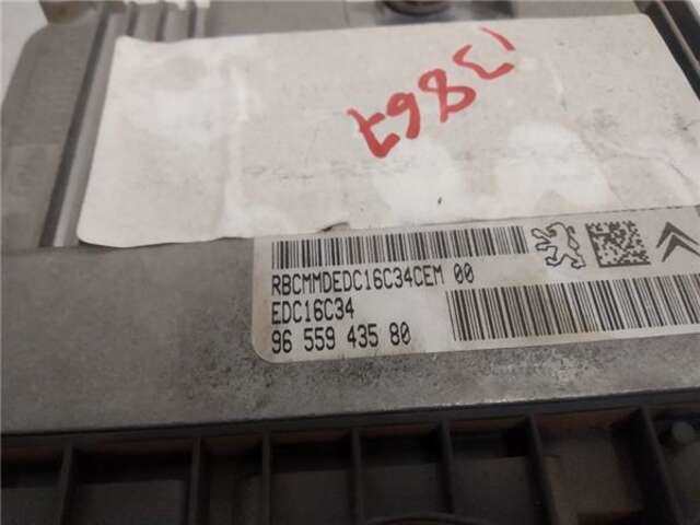 Foto 3ª: Centralita Motor ECU Citroen C4 1.6 HDI [9HX (DV6ATED4)]