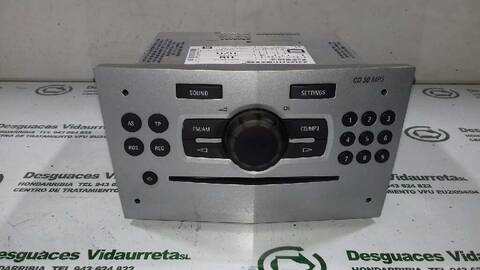 Sistema Audio Radio CD Opel Corsa 1.2 CAT A 12 XER - LDC) 86CV 63KW