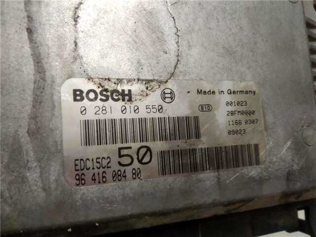 Foto 3ª: Centralita Motor ECU Citroen Xsara 2.0 HDI IMAGE (66KW) [2.0 LTR. - 66 KW HDI CAT (RHY - DW10TD)] [RHY (DW10TD)]
