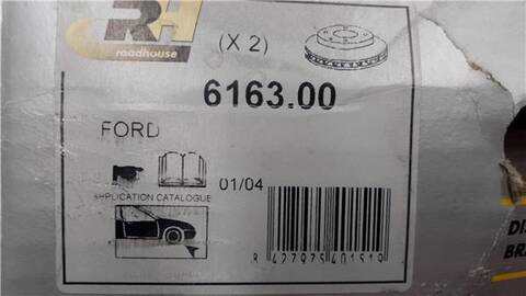 Foto 3ª: Disco Freno Delantero Ford Transit VERSION INDEFINIDA