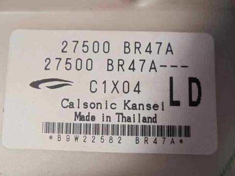 Foto 3ª: Mando Climatizador Nissan Qashqai 1.5 TD CAT 110CV 81KW [K9K] (2012)