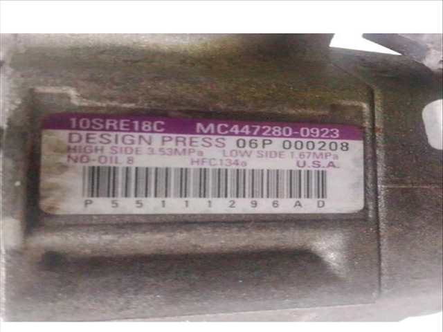 Foto 3ª: Compresor Aire Acondicionado Jeep Compass 2.2 CRD (2006)