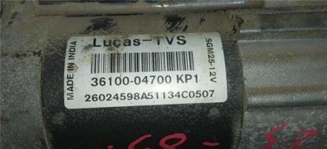 Motor de Arranque Hyundai i10 1.0 BASIS [1.0 LTR. - 49 KW CAT]