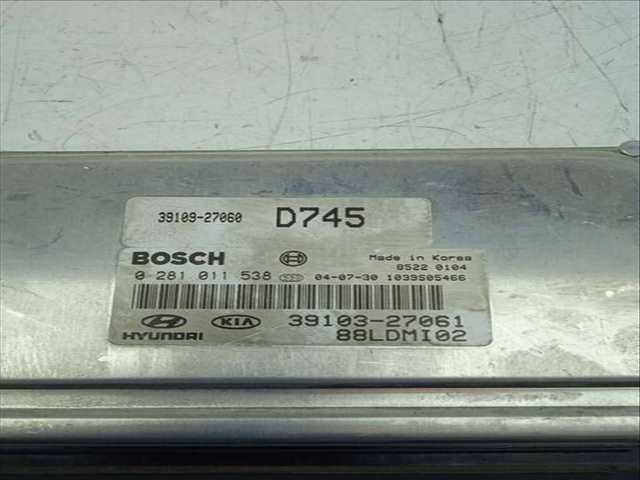 Foto 2ª: Centralita Motor ECU Kia Cerato 2.0 TD CAT 113CV 83KW (2005)