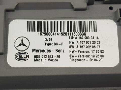 Foto 3ª: Centralita Motor ECU Mercedes Clase G 230 GLE 350 DE 4MATIC COUPE 167.317)