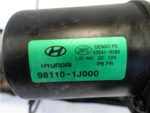 Foto 3ª: Motor Limpia Delantero Hyundai i20 1.4 CLASSIC 90CV 66KW [D4FC] (2011)