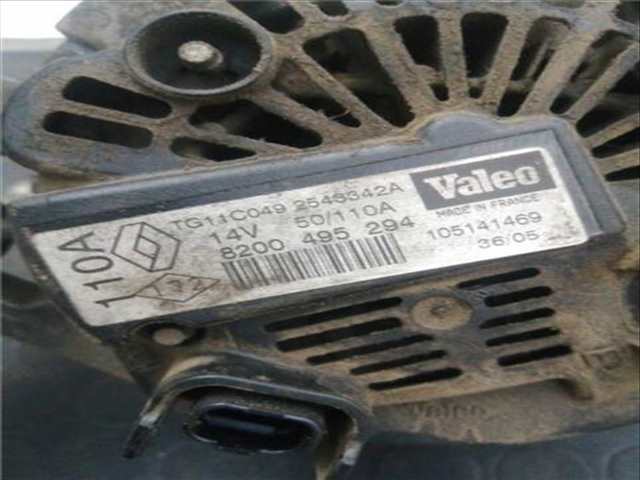 Foto 4ª: Alternador Renault Scenic 1.9 CONFORT AUTHENTIQUE [1 9 LTR. - 96 KW DCI DIESEL FAP] 131CV JM) 2003 )