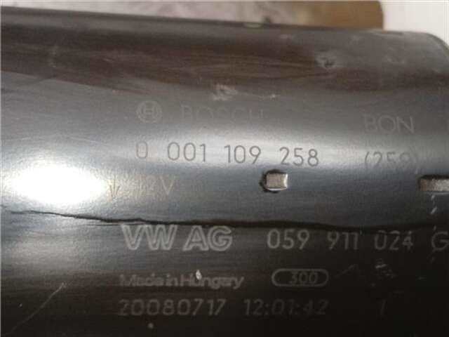 Foto 1ª: Motor de Arranque Audi A6 2.7 TDI [2.7 LTR. - 132 KW V6 24V TDI] [BPP]