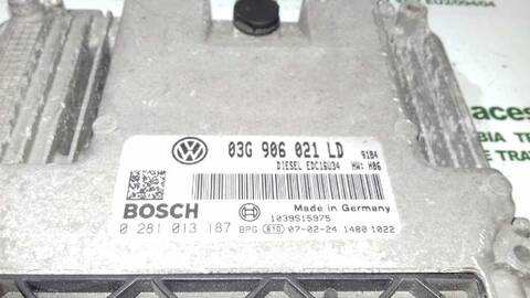 Foto 2ª: Centralita Motor ECU Skoda Octavia 2.0 TDI BERLINA 140CV 103KW [BKD] (2008)