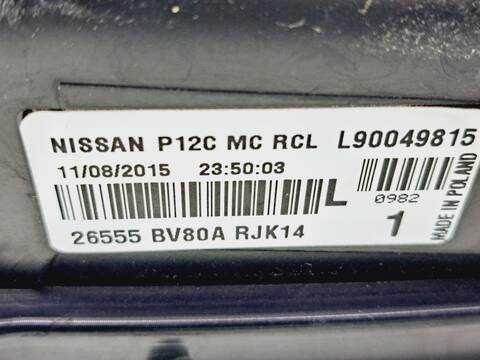 Foto 4ª: Piloto Trasero Izquierdo Nissan Juke ACENTA 110CV 81KW [K9K] (2018)