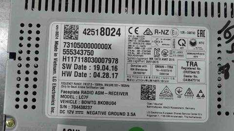 Foto 3ª: Sistema GPS Opel Mokka SELECTIVE STAR/STOP 136CV 100KW [B16DTH-LVL] (2017)