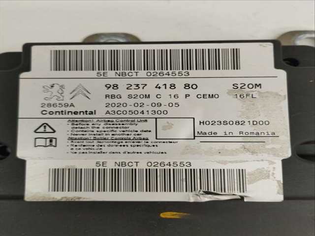 Foto 2ª: Centralita Airbag DS 7 E-TENSE 4X4 SO CHIC 299CV [5G06] (2020)