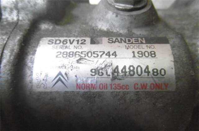 Compresor Aire Acondicionado Citroen C3 1.4 HDI