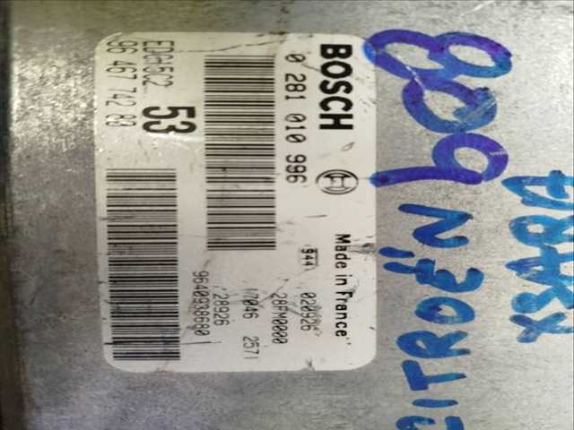 Foto 3ª: Centralita Motor ECU Citroen Xsara PICASSO (2002)