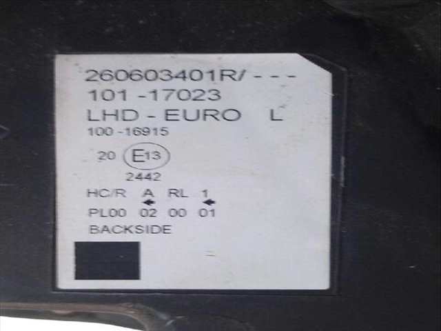 Foto 3ª: Piloto Delantero Izquierdo Renault Kangoo 1.5 DCI 110 KW0C KW0H) (2008)
