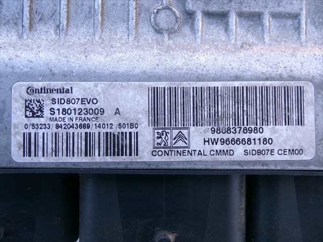 Foto 4ª: Centralita Motor ECU Citroen C4 1.6 HDI 2014-2017 [9H05] (2014)