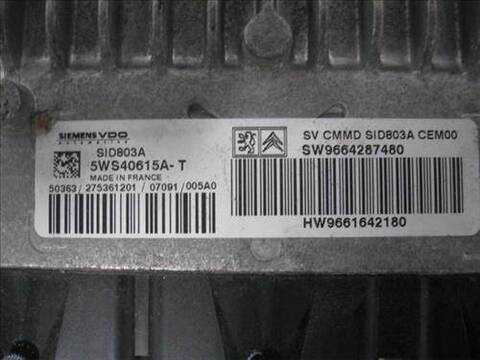 Foto 2ª: Centralita Motor ECU Citroen C4 2.0 HDI PICASSO 136CV 100KW [RHJ-DW10BTED4] (2007)