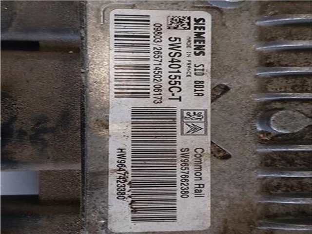 Foto 3ª: Centralita Motor ECU Peugeot Partner 2.0 HDI 90CV 66KW FURGON [RHY (DW10TD)] (2006)