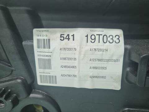 Foto 2ª: Elevalunas Eléctrico Delantero Izquierdo Mercedes Clase A 140 A 180 CDI BLUEEFFICIENCY 176.000) 109CV 80KW [651901] (2013)
