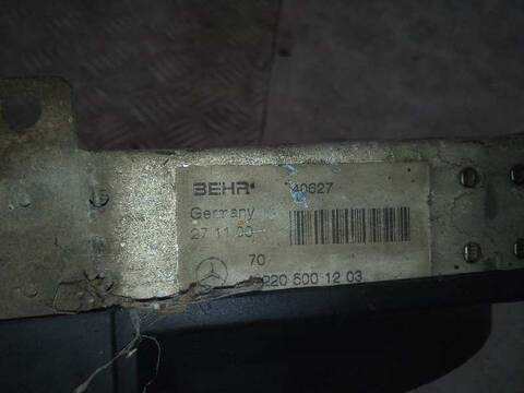 Foto 2ª: Radiador Motor Mercedes Clase S 220 400 CDI 220.028) BERLINA 250CV 184KW [OM628960] (2000)