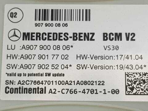 Foto 3ª: Centralita Motor ECU Mercedes Sprinter 311-314-316 CDI (2018)