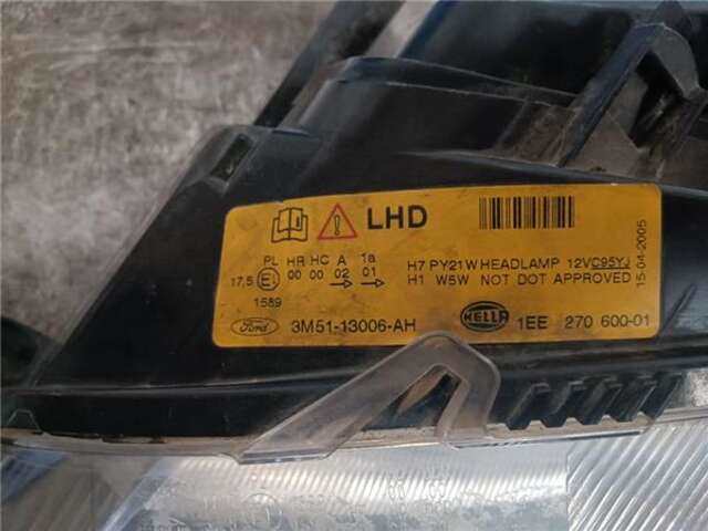 Foto 3ª: Faro Izquierdo Ford C Max 2.0 TDCI FOCUS [G6DA]