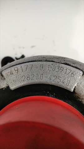 Foto 2ª: Turbocompresor Hyundai Galloper 2.5 D [D/D4BH] (2000)