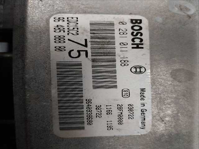 Foto 2ª: Centralita Motor ECU Peugeot 206 2.0 D [D-RHY] (2005)