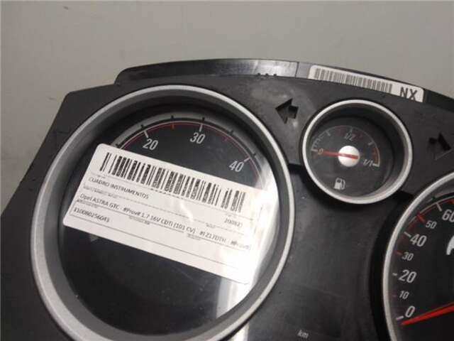 Foto 2ª: Cuadro de Instrumentos Opel Astra 1.7 16V CDTI (101 CV) [Z17DTH]