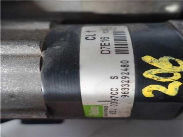 Foto 3ª: Motor de Arranque Peugeot 206 1.4 I 75CV 55KW [KFW (TU3JP)] (2001)