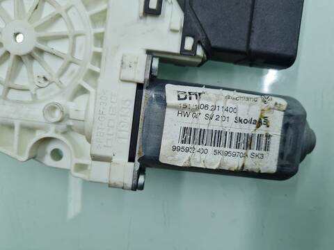 Foto 2ª: Elevalunas Eléctrico Trasero Izquierdo Skoda Octavia FAMILY BERLINA 110CV 81KW [CFHF] (2011)