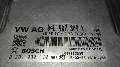 Foto 3ª: Centralita Motor ECU Audi Q3 BASE 150CV 110KW [CUVC] (2015)