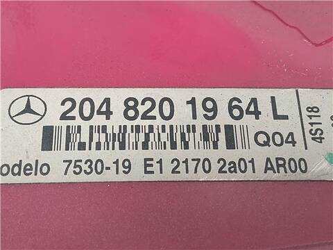 Foto 3ª: Piloto Trasero Izquierdo Mercedes Clase C 160 2.2 C 220 CDI 204.008) BERLINA 170CV 125KW [D 646.963] (2008)
