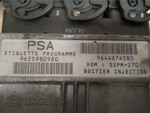 Foto 3ª: Centralita Motor ECU Citroen Xsara 1.8 16V EXCLUSIVE [1.8 LTR. - 85 KW CAT (6FZ - EW7J4)] [6FZ (EW7J4)]