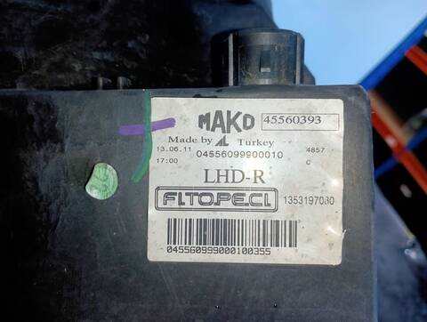 Foto 2ª: Faro Derecho Fiat Fiorino 1.3 16V JTD CAT 75CV (2008)